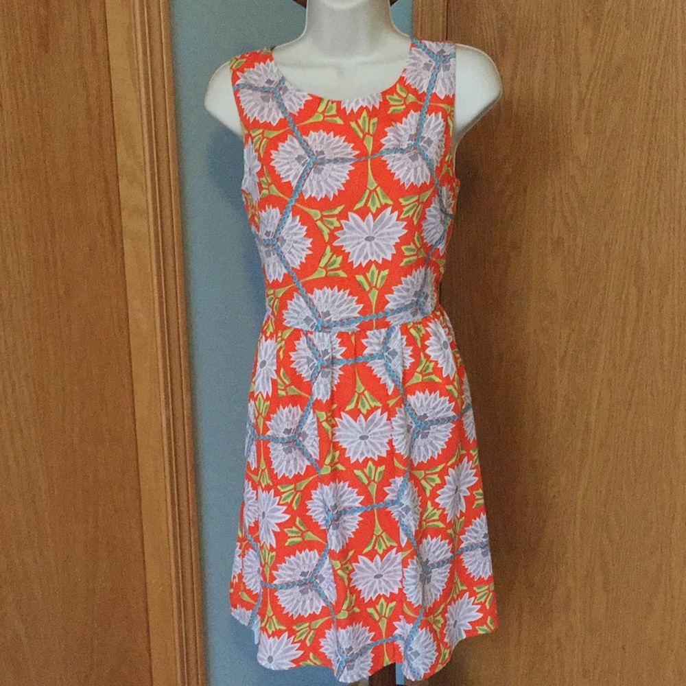 francesca's Printed Spring Dress Size medium - Picture 1 of 8